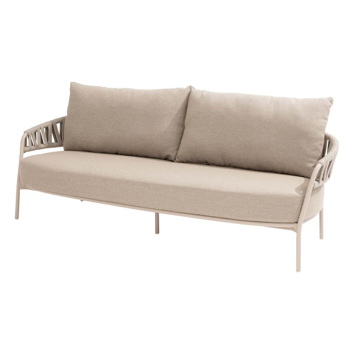 Taste 4SO Calma 3-zits bank latte incl. 3 kussens