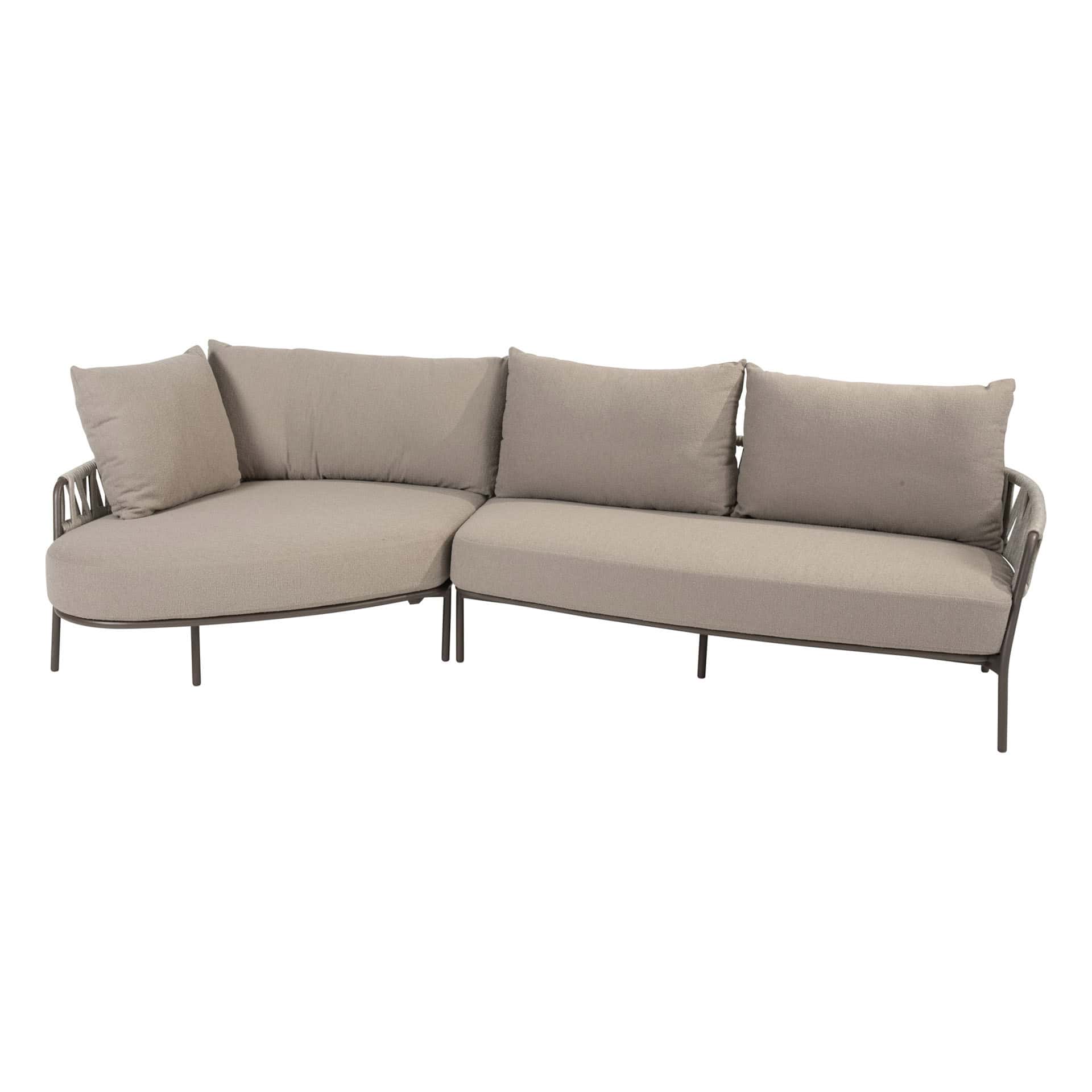 Taste 4SO Calma chaise lounge bank terre zonder salontafel