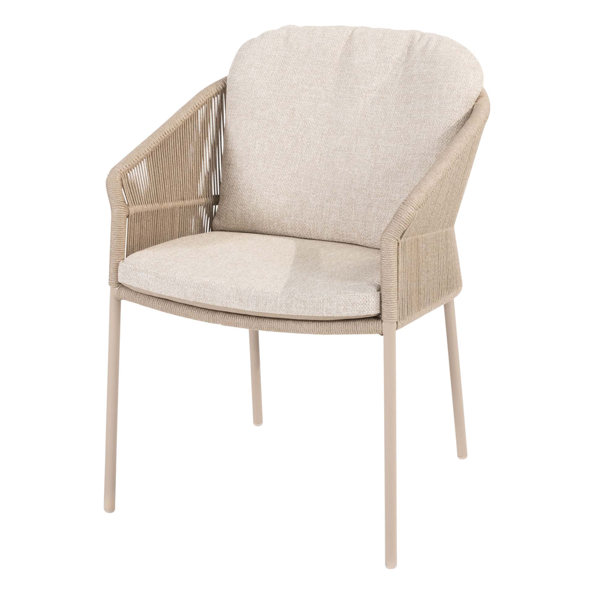 Taste 4SO Florence dining stoel latte incl. 2 kussens