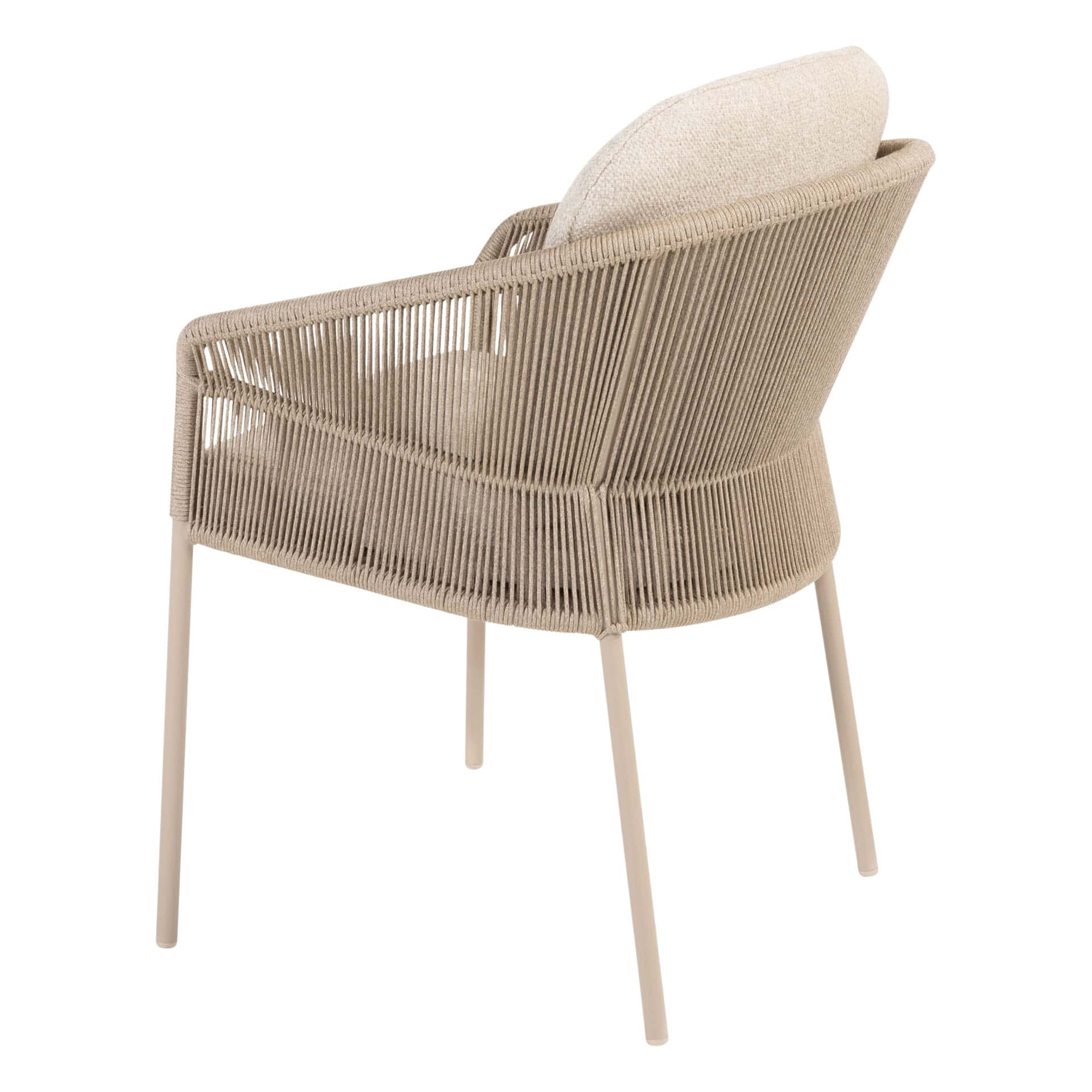 Taste 4SO Florence dining stoel latte incl. 2 kussens