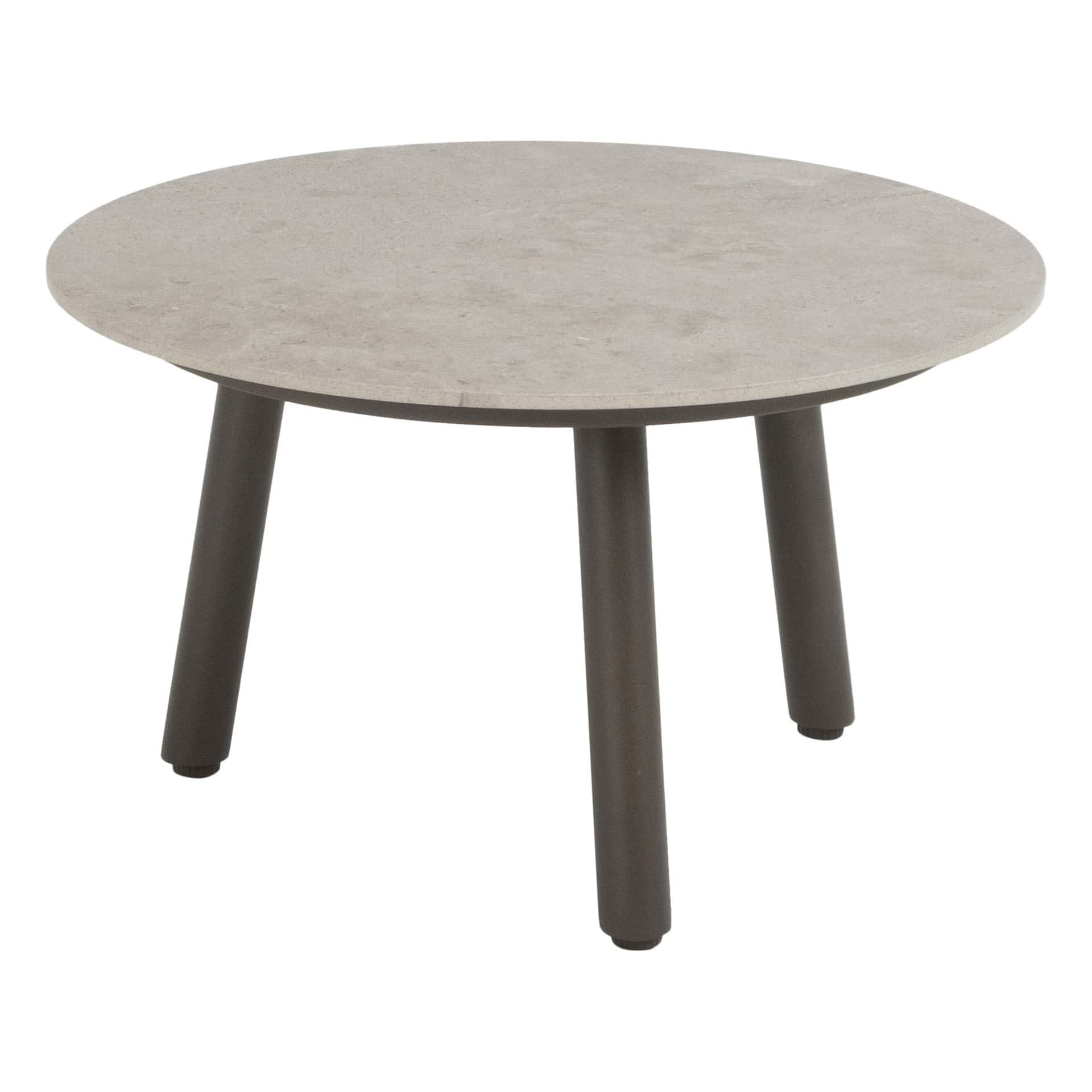 Taste 4SO Salute ronde salontafel terre met keramisch tafelblad 60 cm Ø (H 35)
