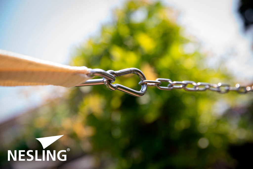 Nesling Karabijnhaak 8 x 80mm RVS