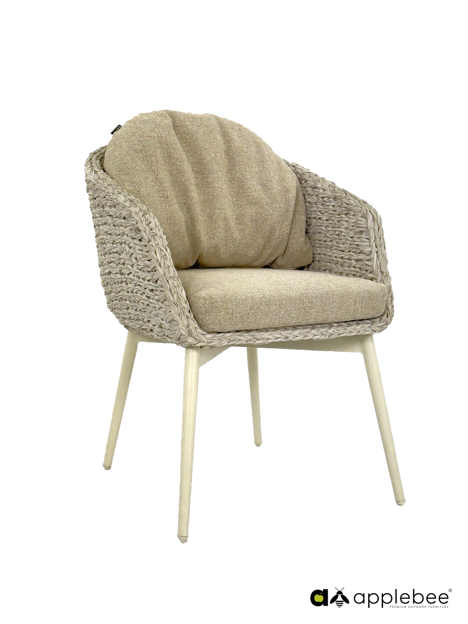 Apple Bee Quin dining stoel Oyster