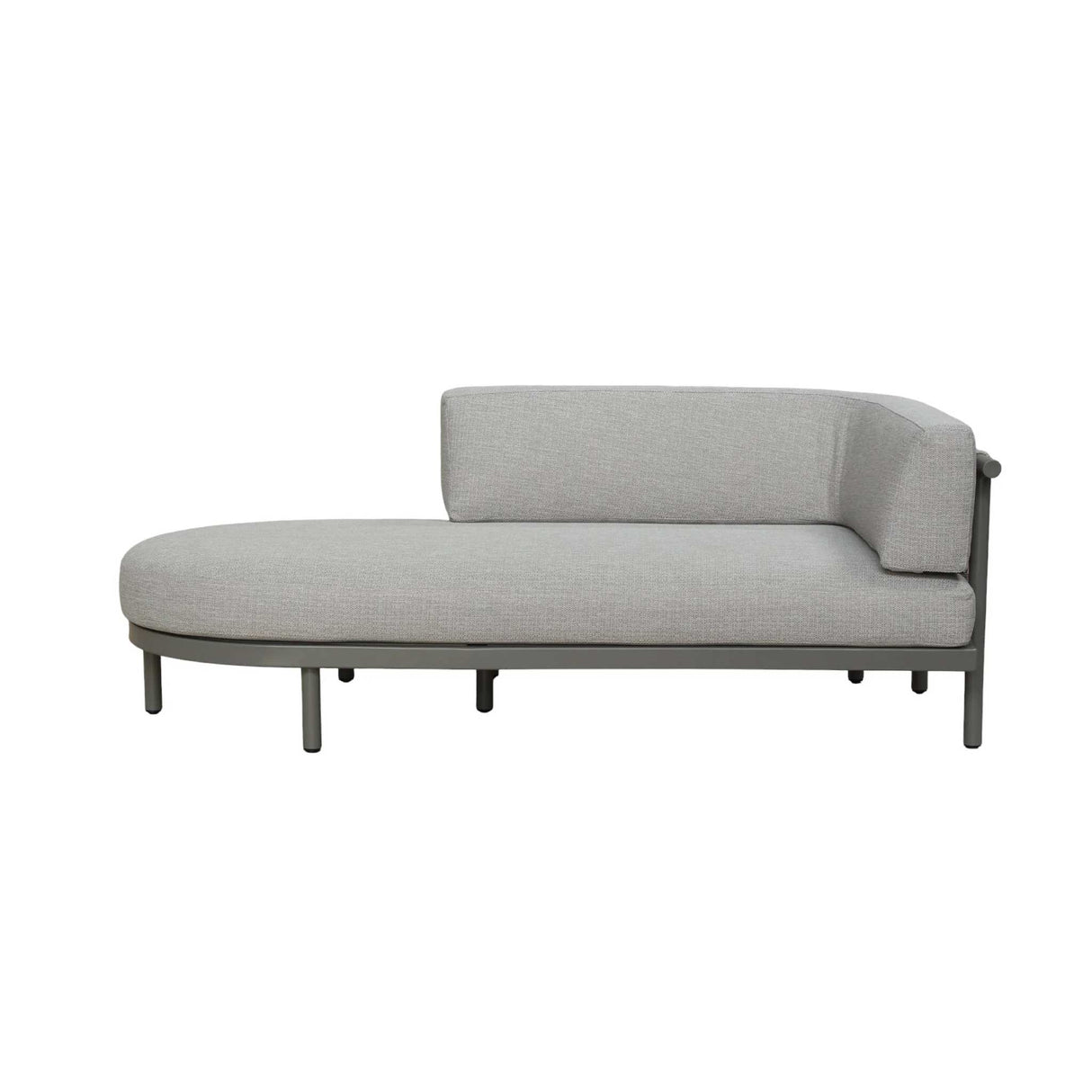 Apple Bee Maui chaise longue element links Taupe