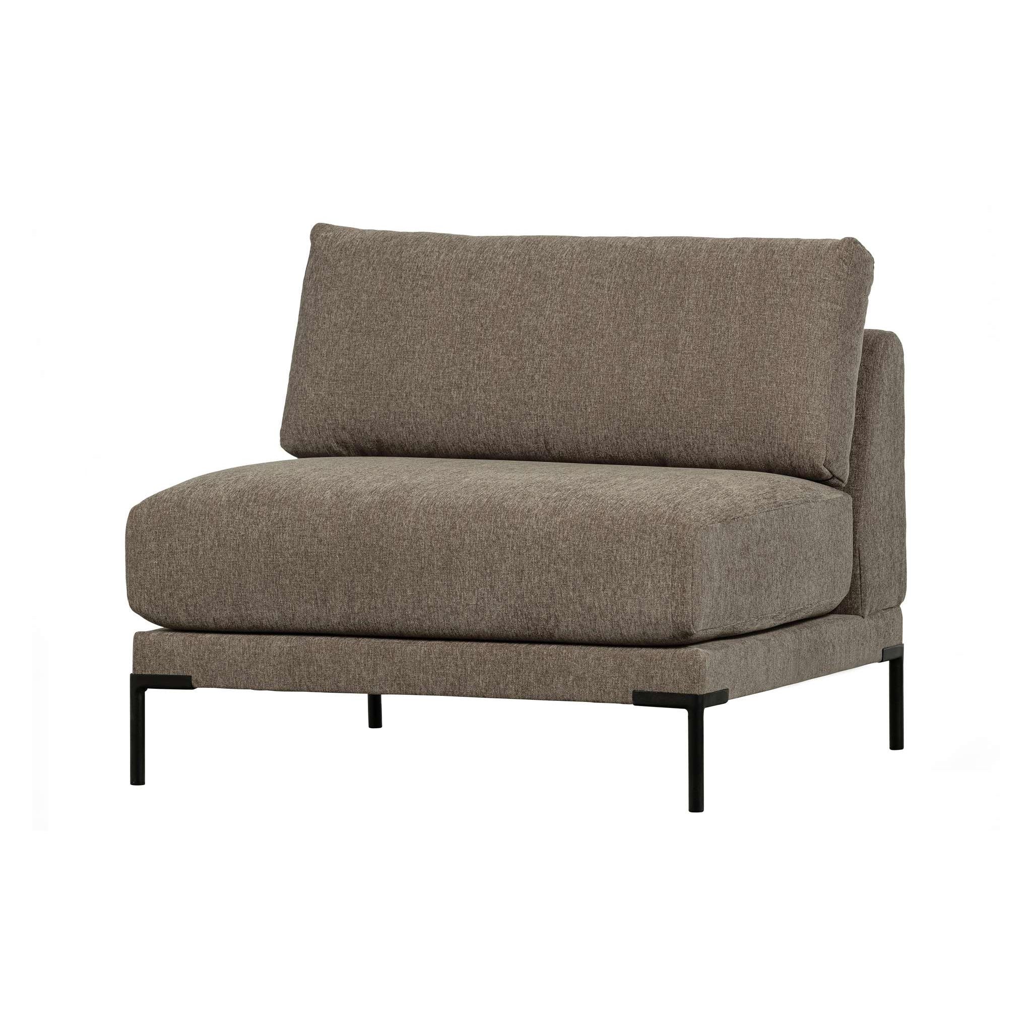 Apple Bee Maui love seat element rechts Taupe