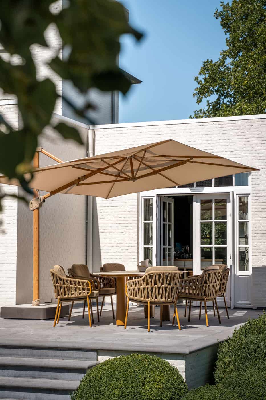 4 Seasons Outdoor Biarritz dining stoel incl. 2 kussens
