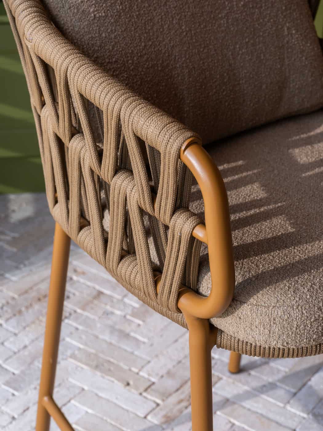 4 Seasons Outdoor Biarritz high dining stoel incl. 2 kussens