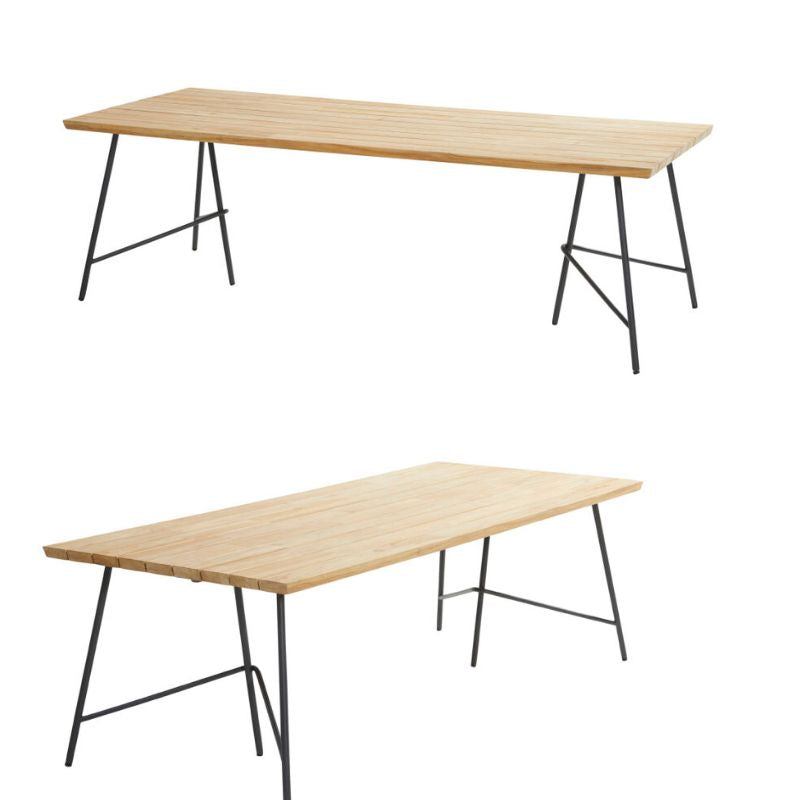 Taste 4SO Lano eettafel 240 x 100 x 75 cm Antraciet