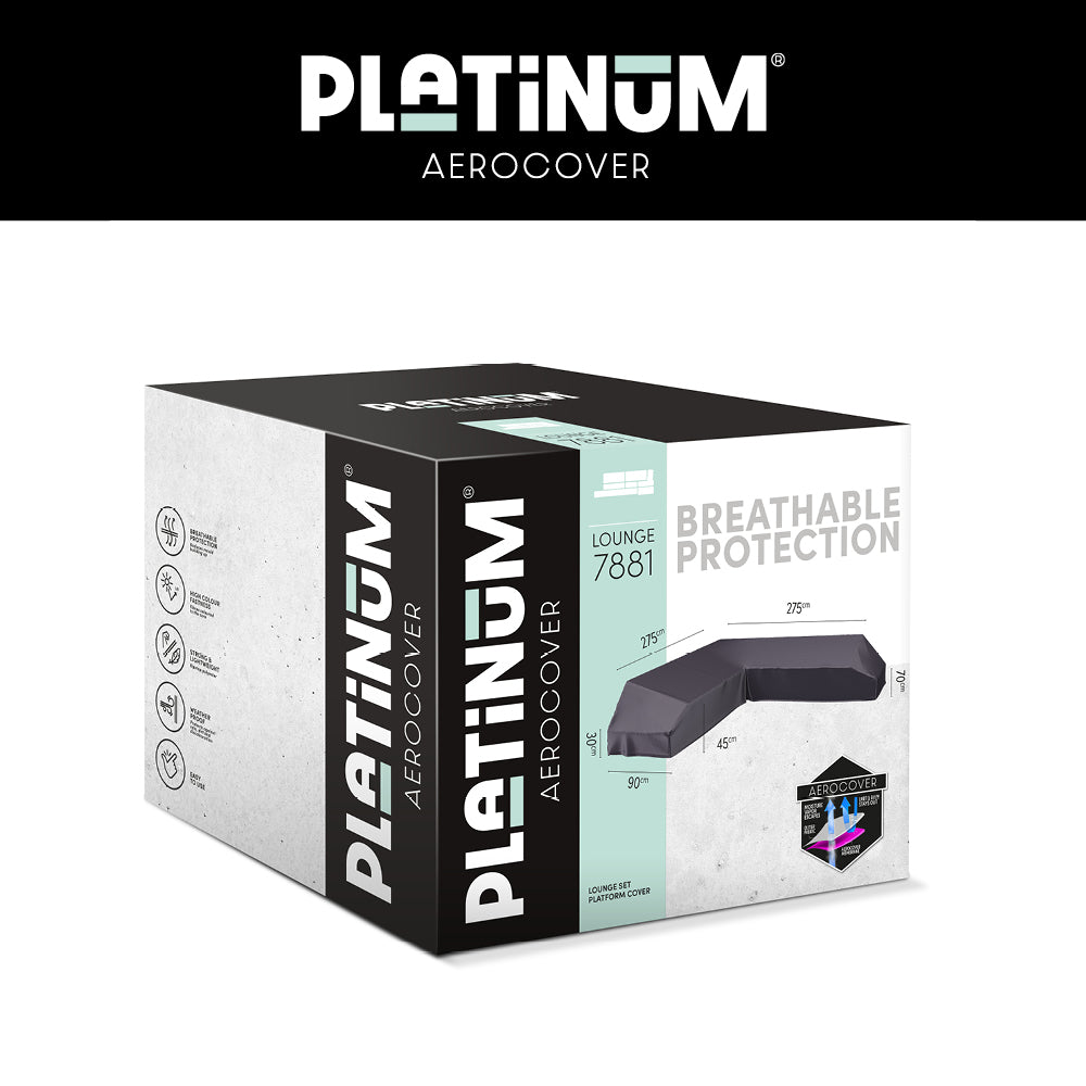 Platinum Aerocover Loungeset platformhoes 7881 275x275x90xh30