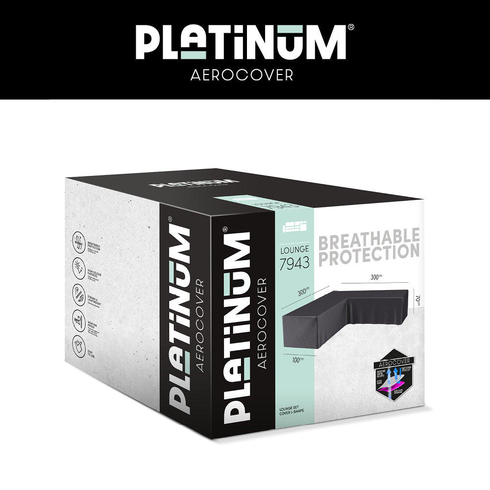 Platinum AeroCover Loungesethoes hoekset 7943 300x300x100xH70