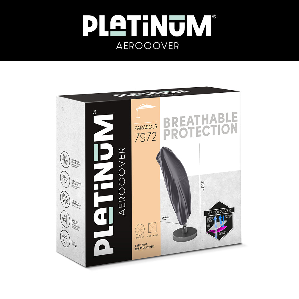 Platinum AeroCover Zweefparasolhoes 7972 H250x85