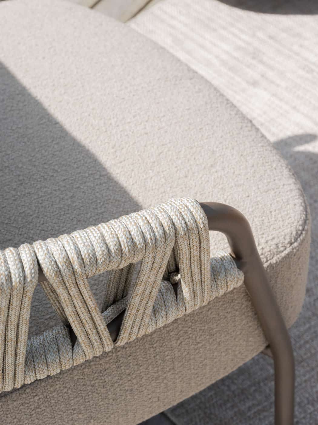 Taste 4SO Calma chaise lounge bank terre zonder salontafel