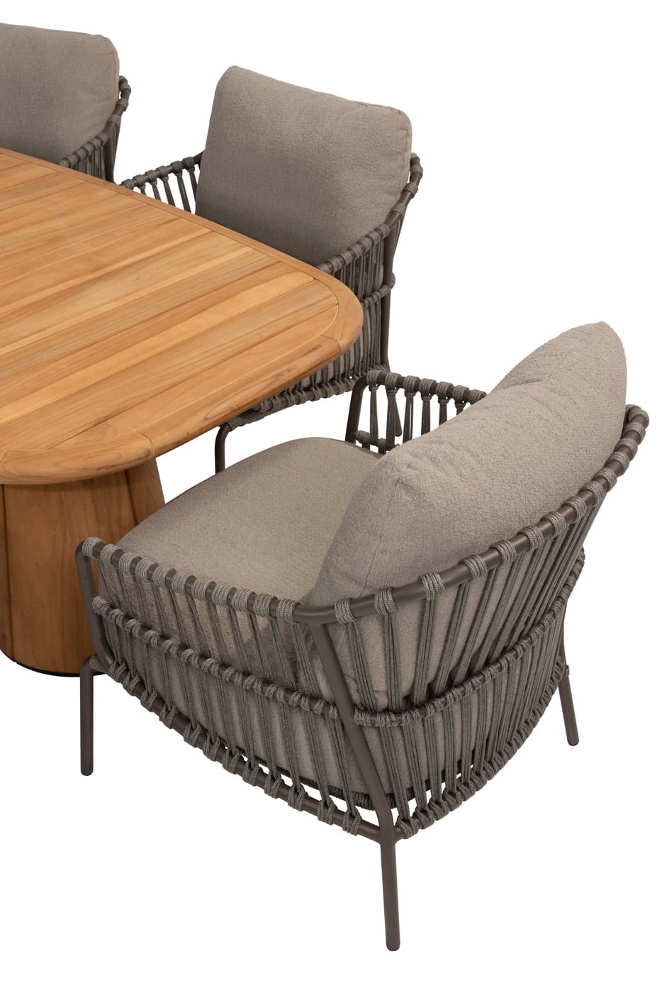 4 Seasons Outdoor Capalbio low dining stoel incl. 2 kussens