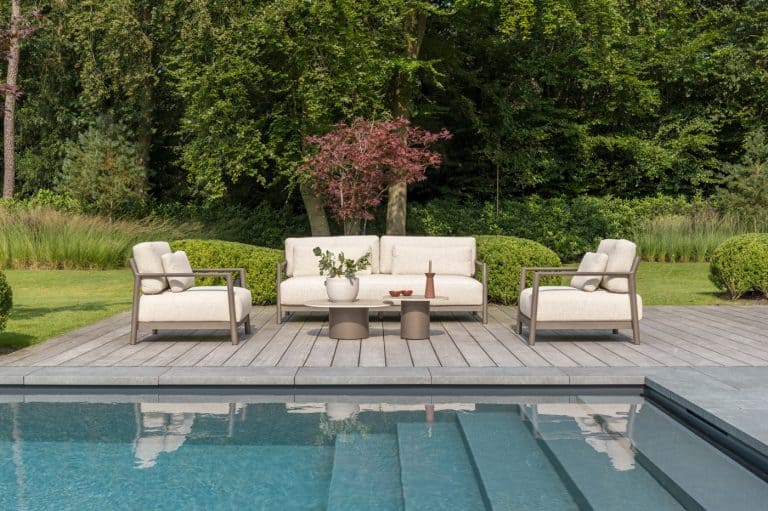 4 Seasons Outdoor Capresi 3-zits lounge incl. 5 kussens terre