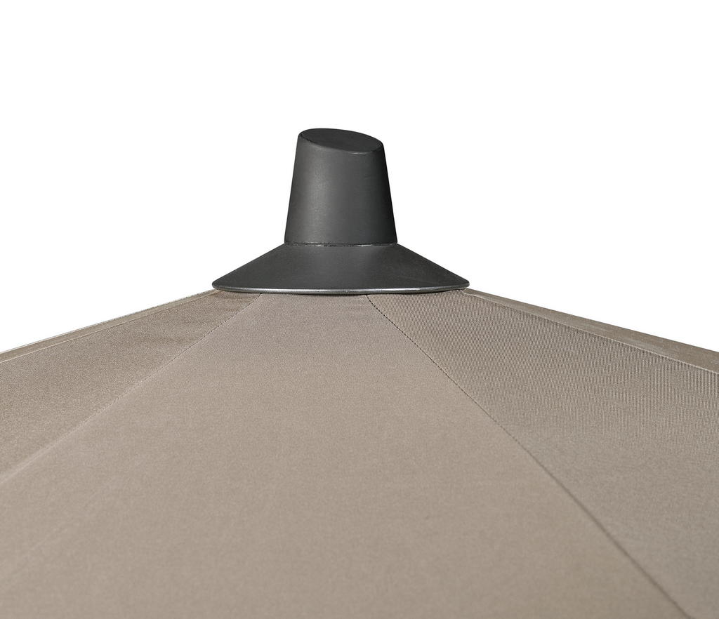 Platinum Riva Ø400cm antraciet frame antraciet doek