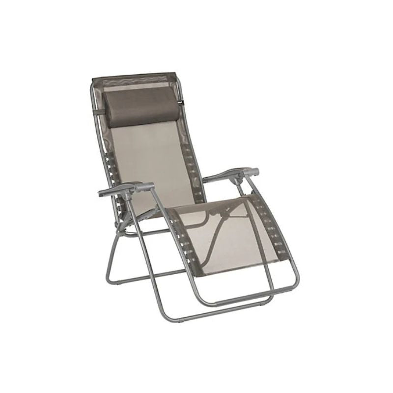 Lafuma Grafiet clip relax fauteuil + beschermhoes