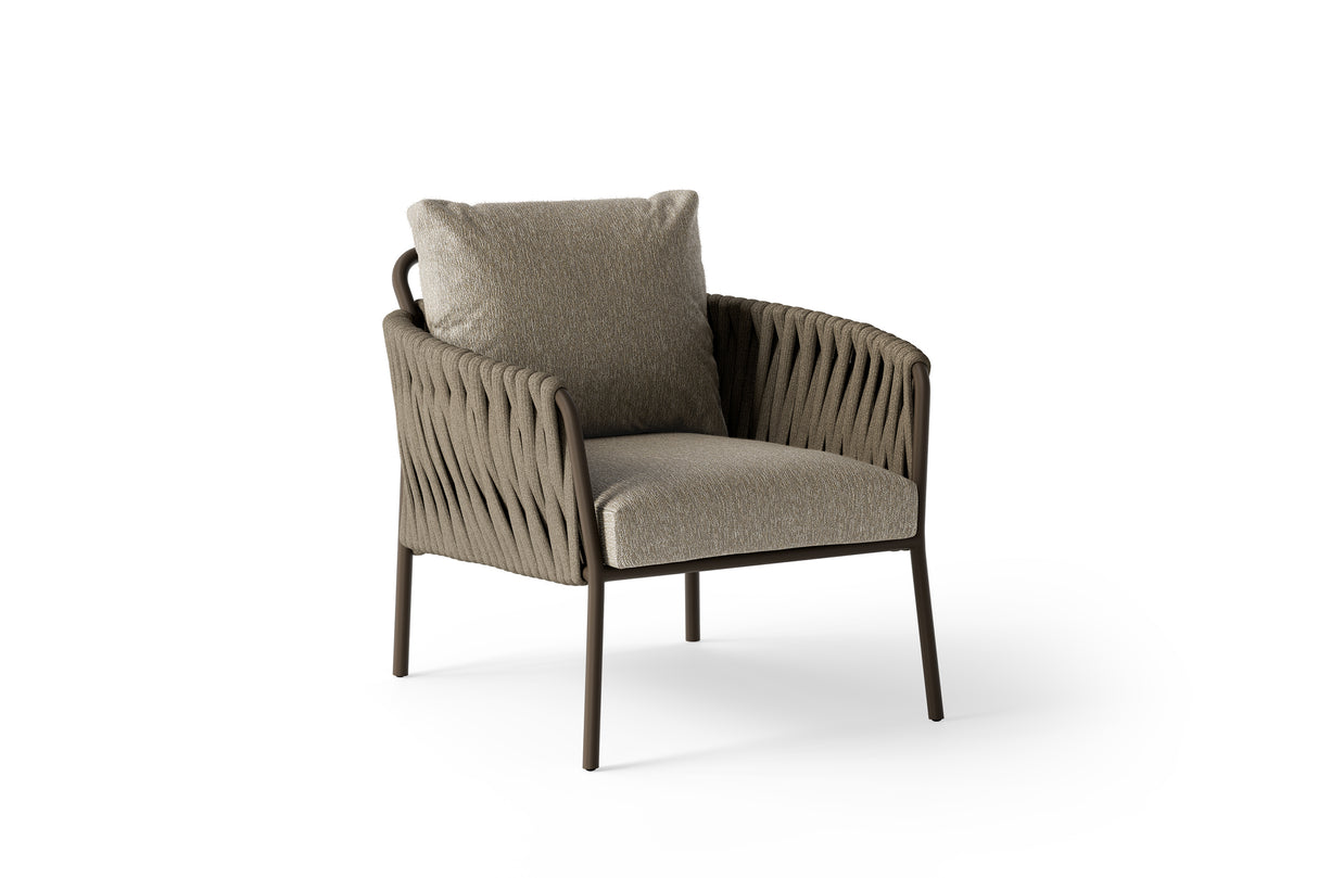 Fiavè low dining chair Bronze