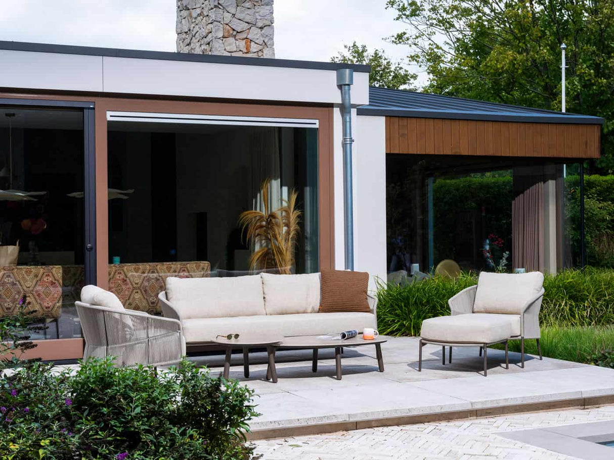 Taste 4SO Florence 3-zits bank terre incl. 4 kussens