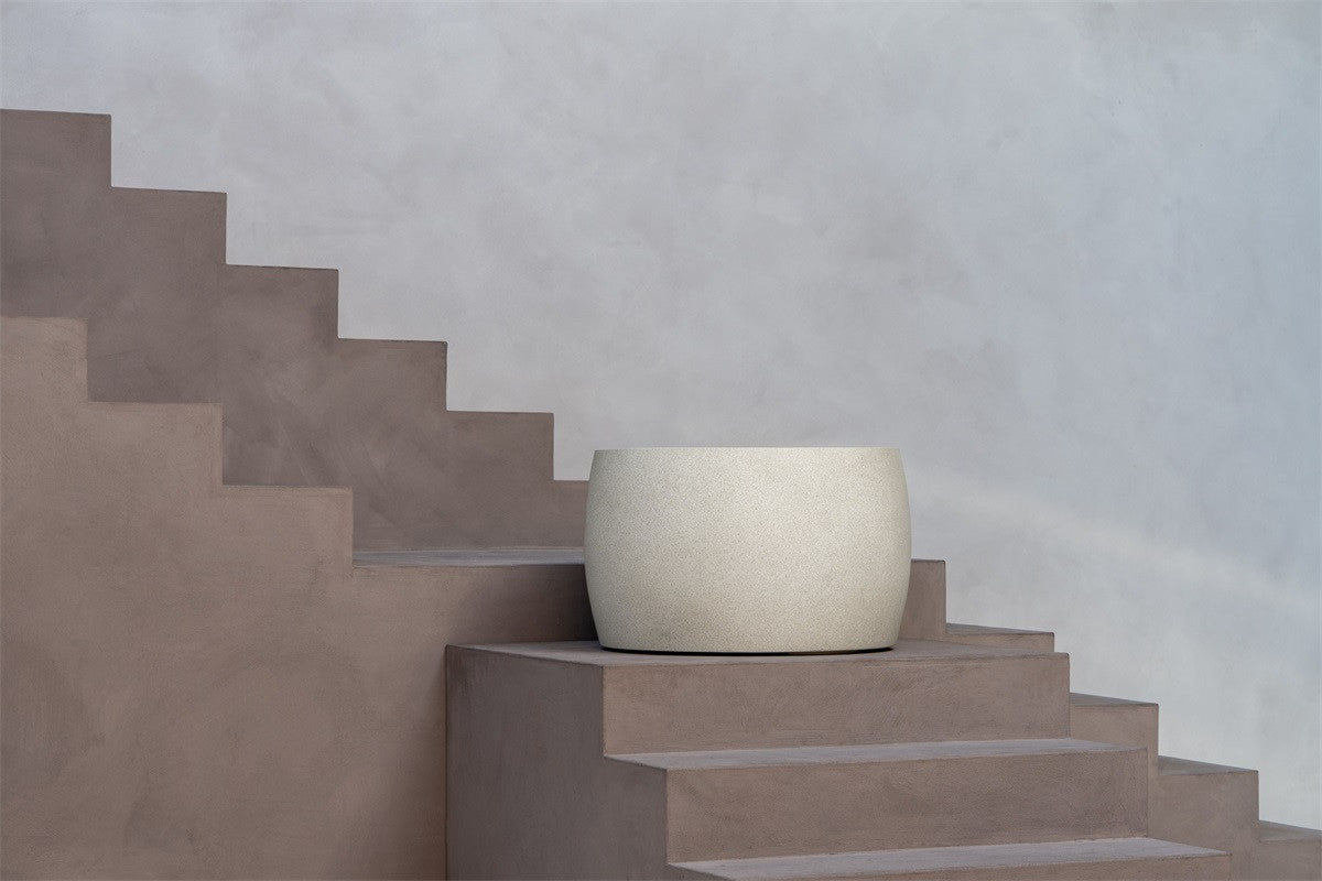 Luca Lifestyle Grigio Modern Bowl 74 – Antique White