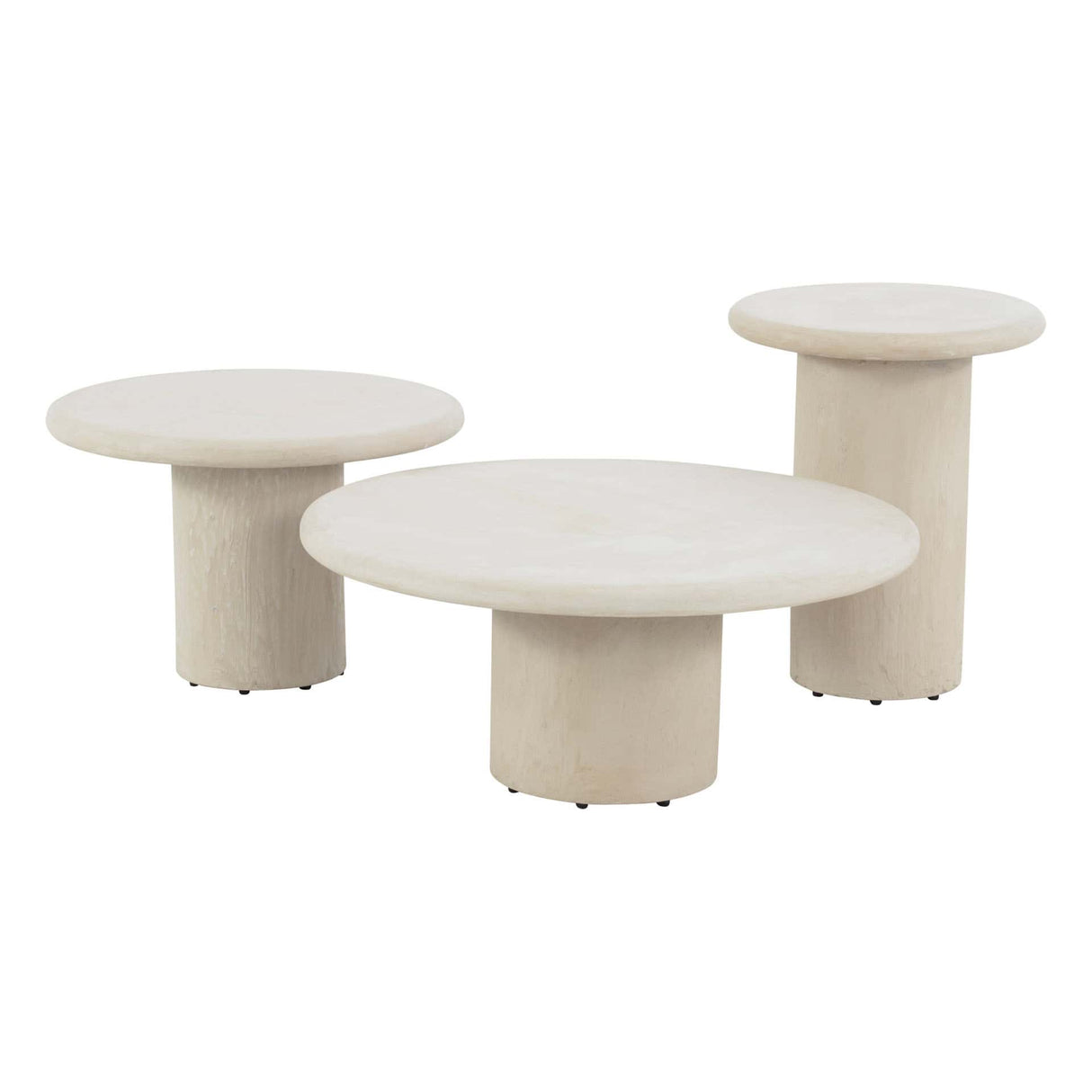 4 Seasons Outdoor Hampton salontafel mortex 45 cm Ø (H 55)