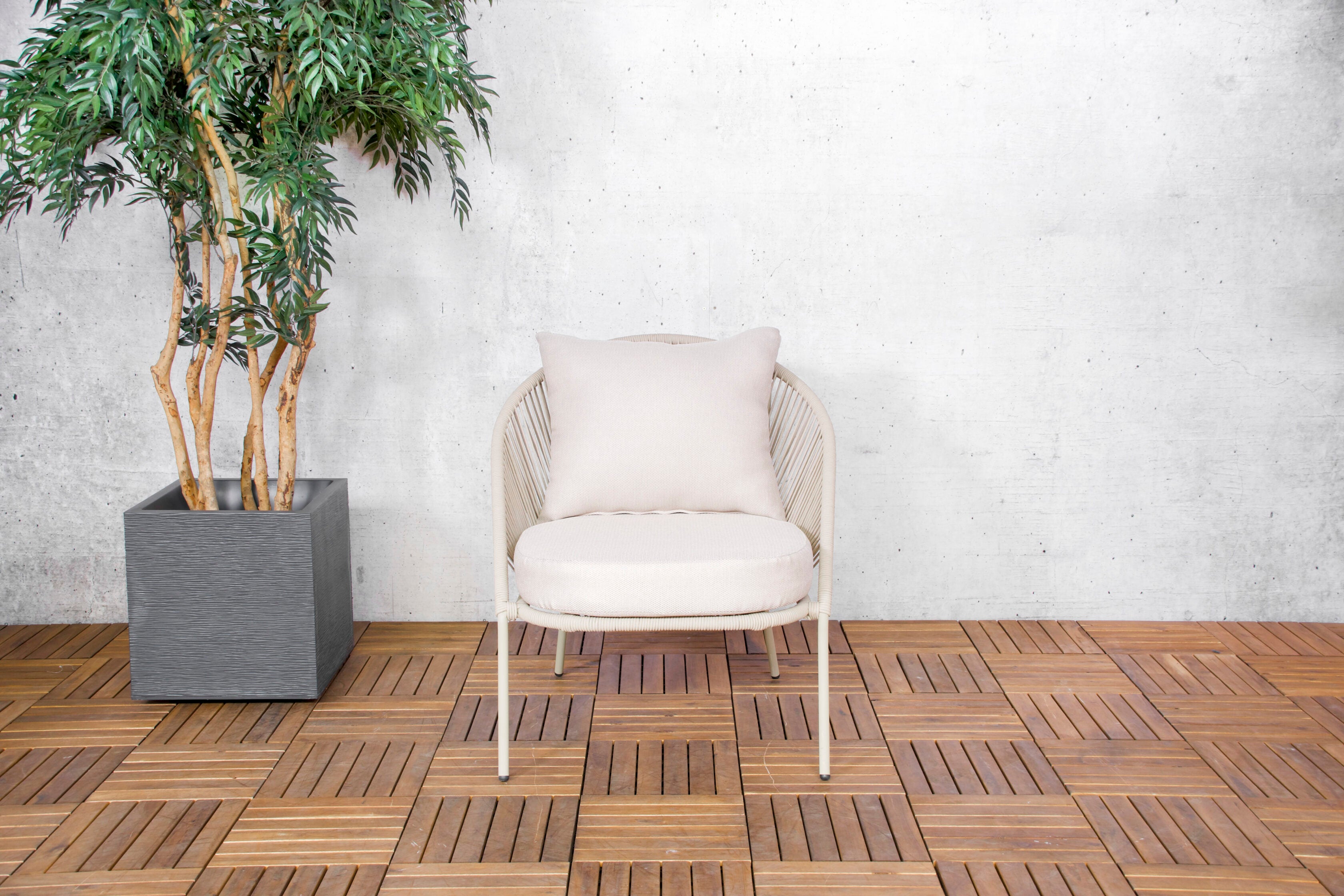 Sens Ibiza relax stoel taupe