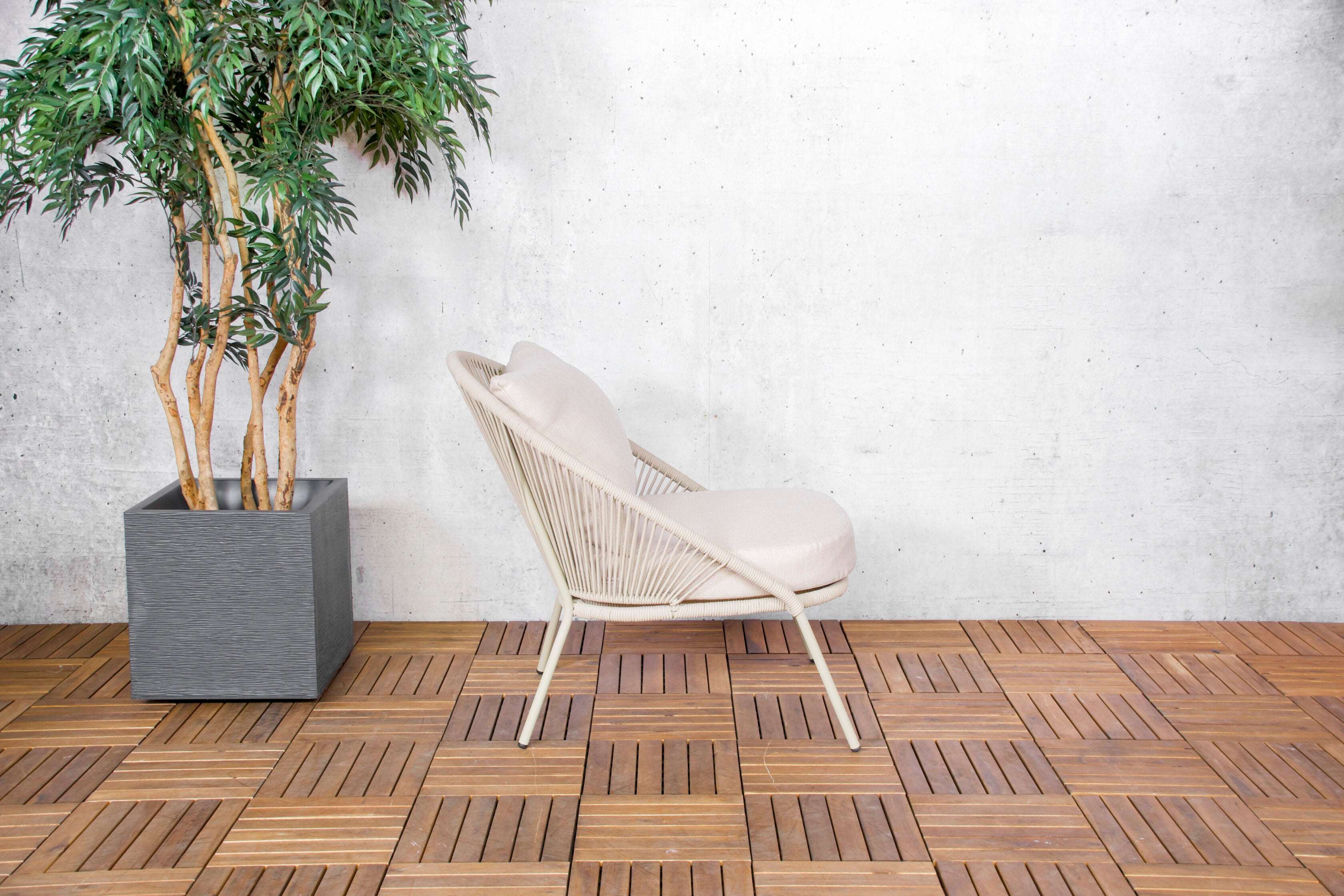 Sens Ibiza relax stoel taupe