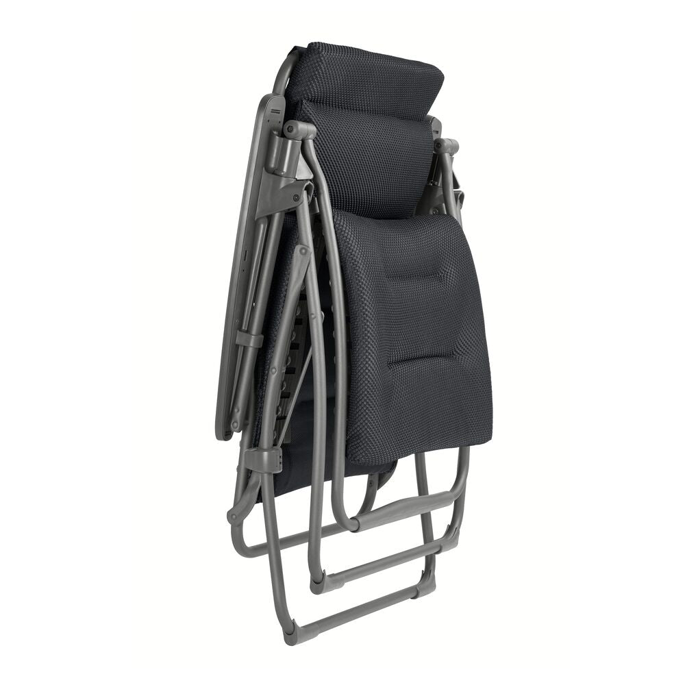 Lafuma Futura gepolsterde BeComfort Zero-Gravity Relaxstoel dark grey
