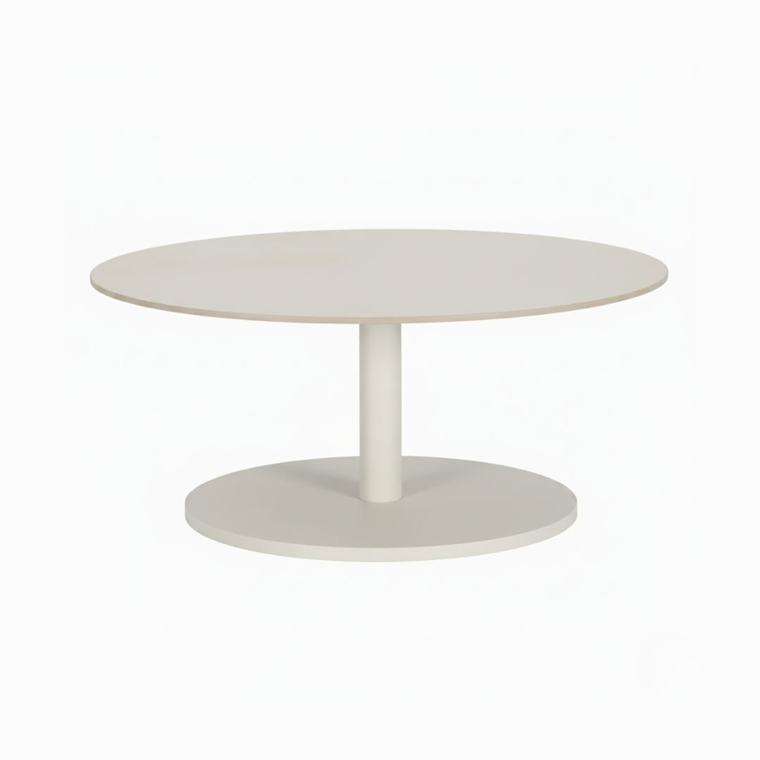 Lago Cisano koffietafel latte-greige 60Ø cm