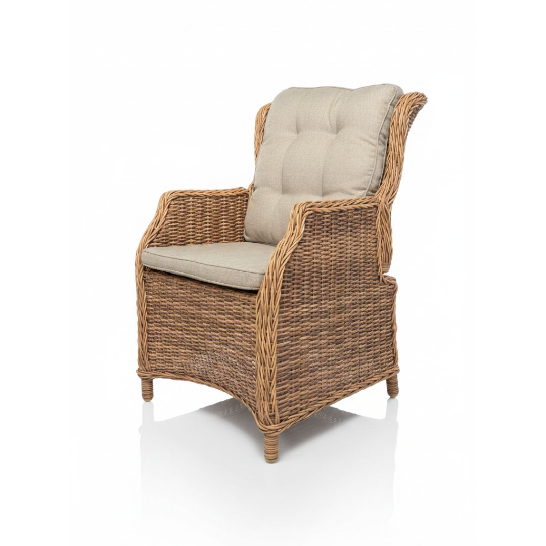 Lago Ranco verstelbare dining chair wicker