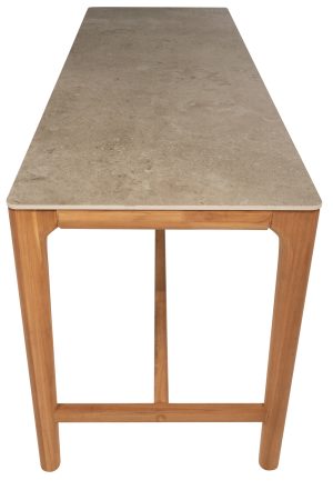 Taste 4SO Liam high dining tafel met keramisch tafelblad 220x75x95cm