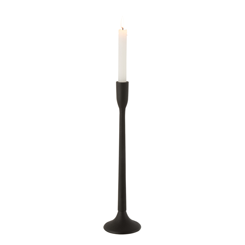 Lifestyle KANDEL MET MAT ZWART L (10.5x10.5x41cm)