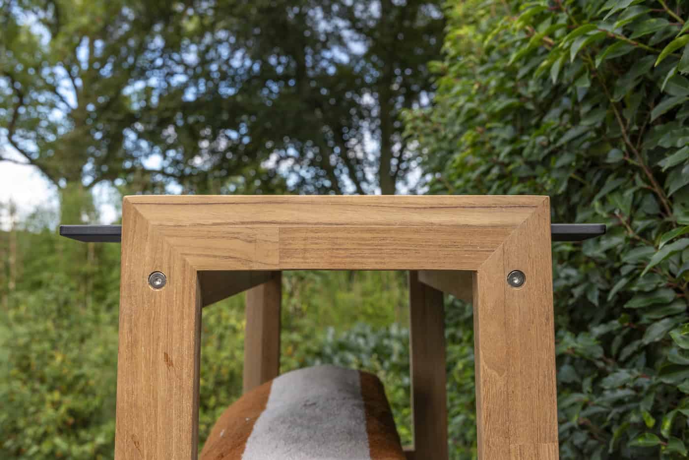 4 Seasons Outdoor Liv teak tuinkast met 6 HPL planken