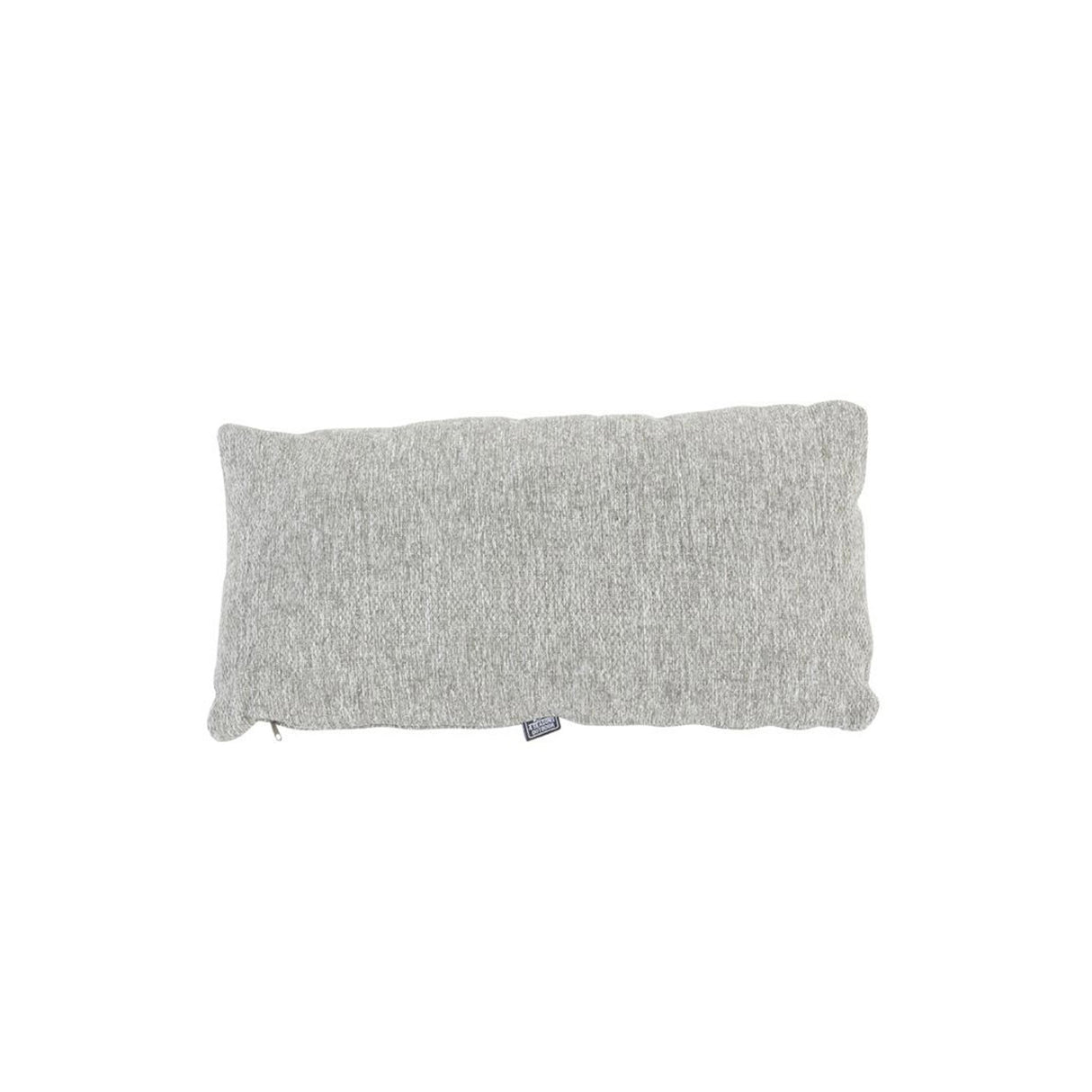 Luxury Basics | Outdoor sierkussen Milou - Rib ash grey 50x30cm