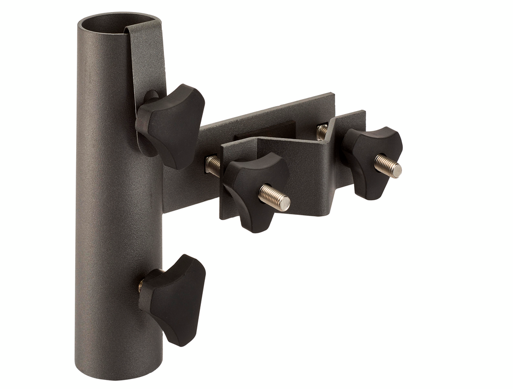 Platinum Vertical round railing, Ø38mm antraciite