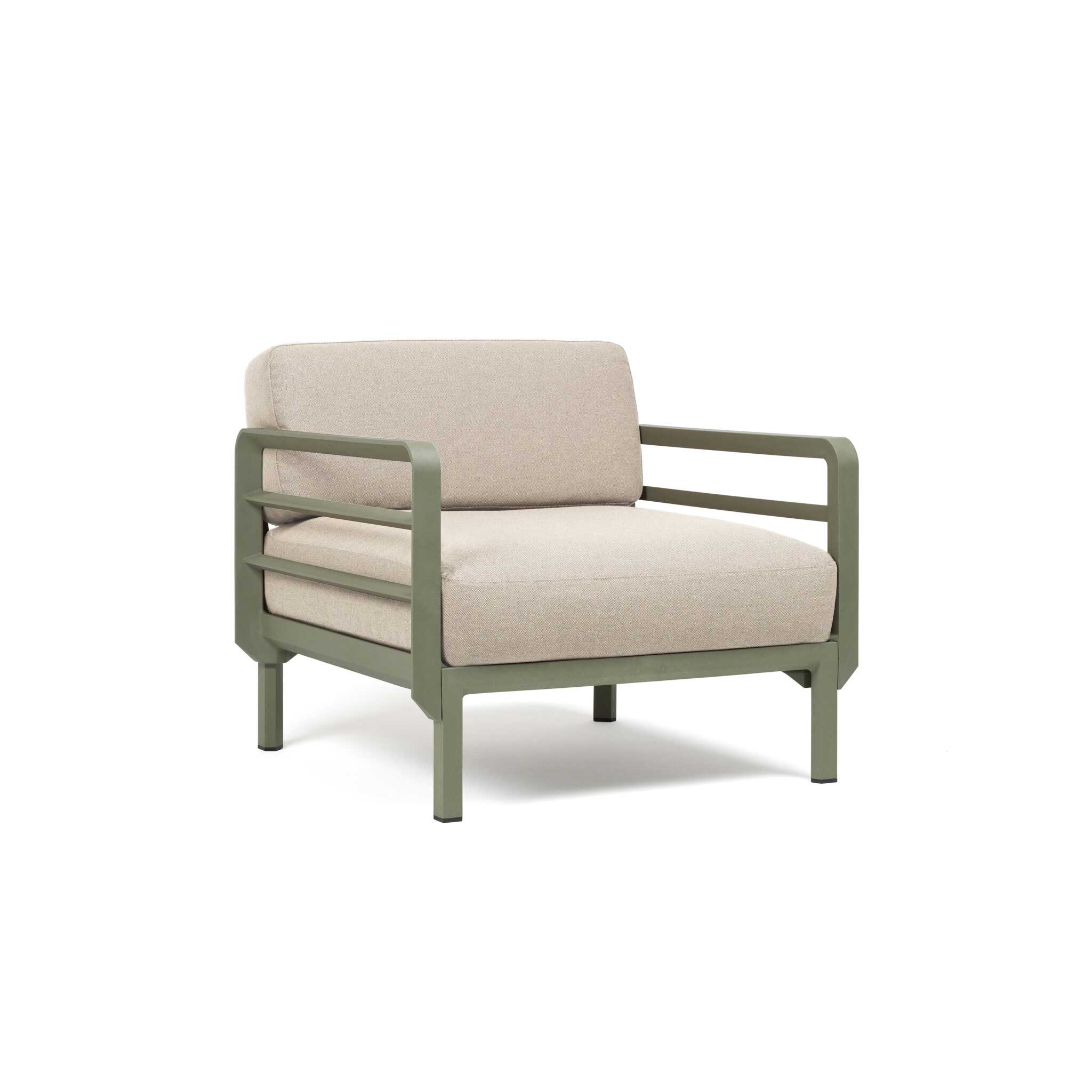 Nardi Maximo loungestoel cactus-timo met armleuning