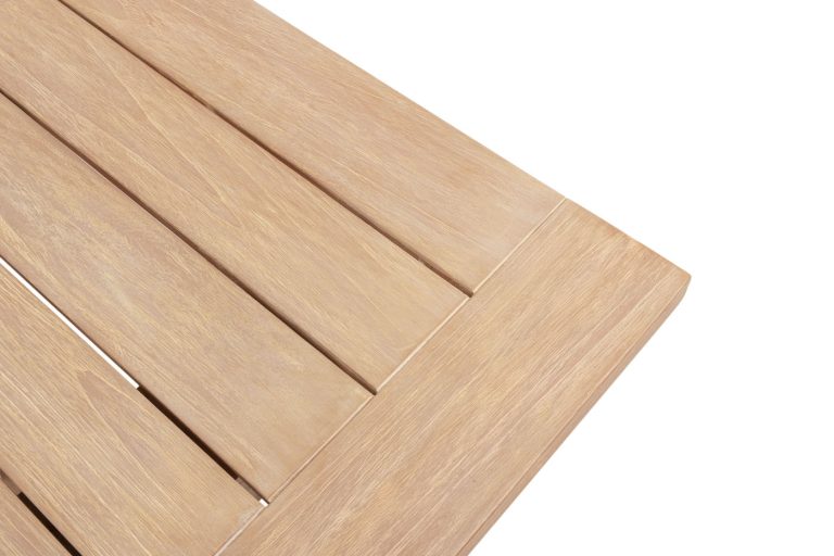 4 Seasons Outdoor Julia low dining + Taste 4SO Noah low dining brushed teak tafel 300 cm