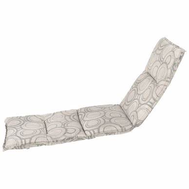 Hartman Puck grey 195x63x8cm Ligbed kussen