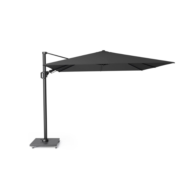 Platinum Challenger T² 300x300cm premium antraciet frame faded black doek