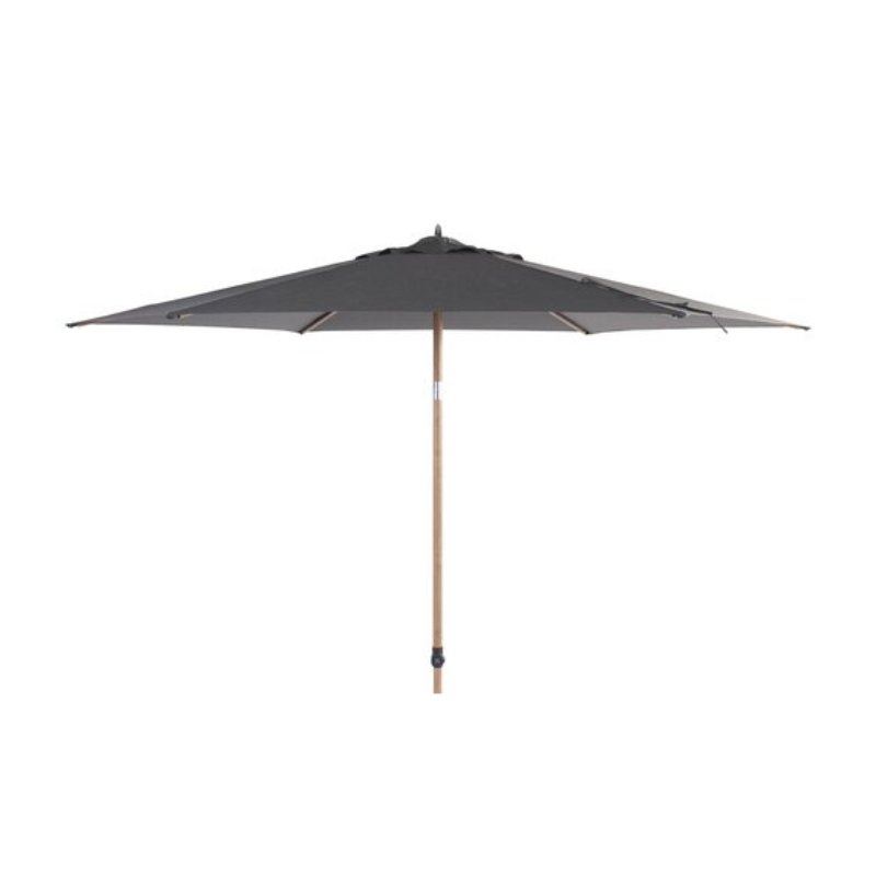 4 Seasons Outdoor Azzurro Ø300cm antraciet met Houtlook frame