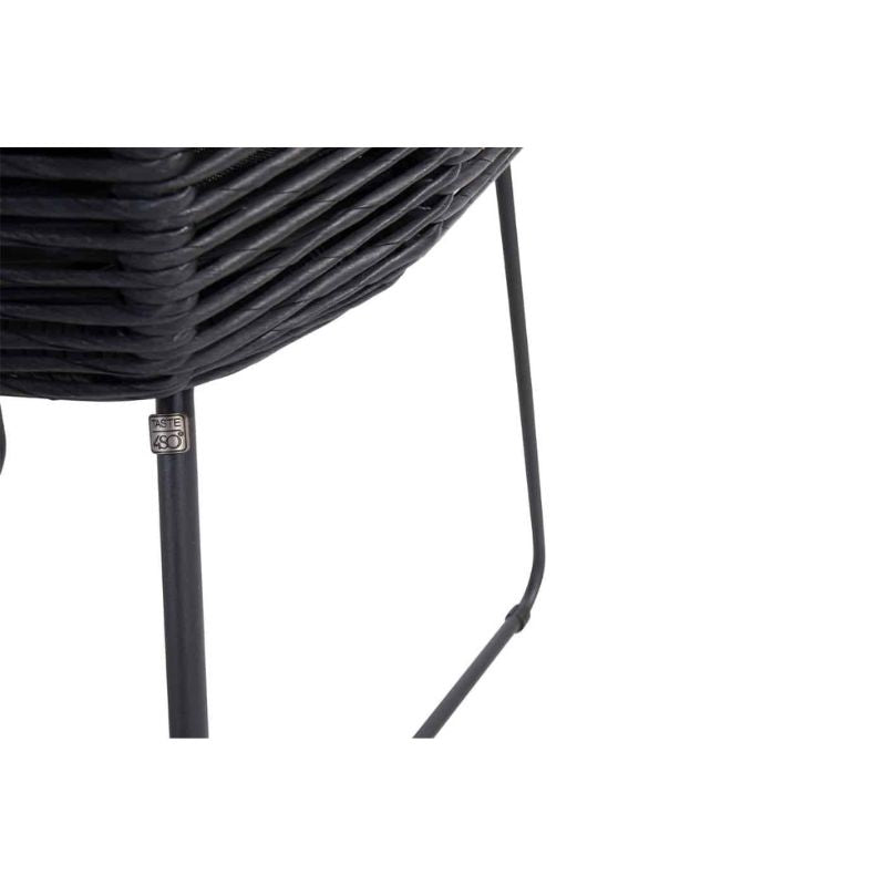 Taste 4SO Belmond dining stoel antraciet incl. 2 kussens