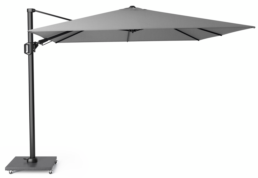 Platinum Challenger T² 300x300cm premium antraciet frame Manhattan doek