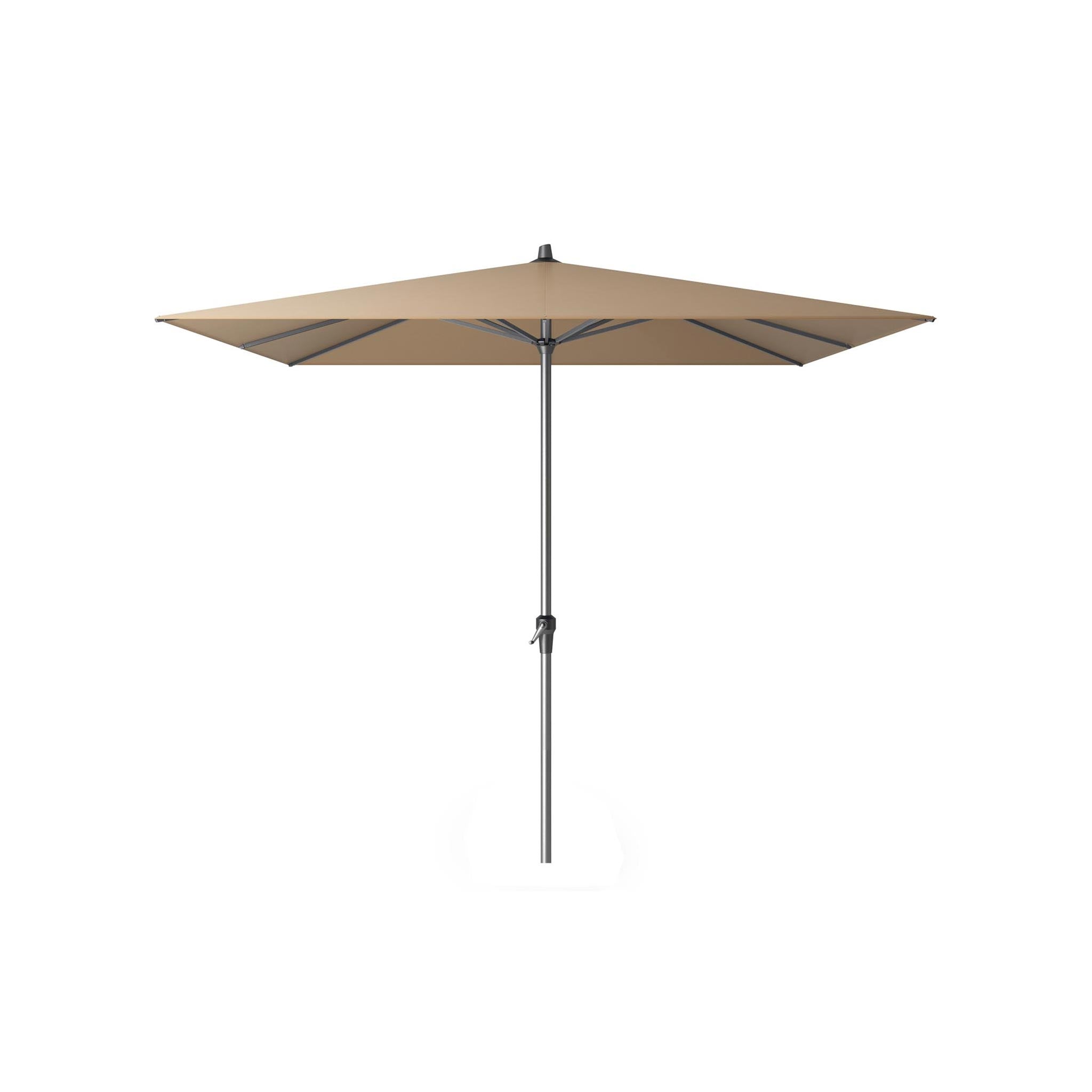 Platinum 350Ø Riva antraciet frame taupe doek