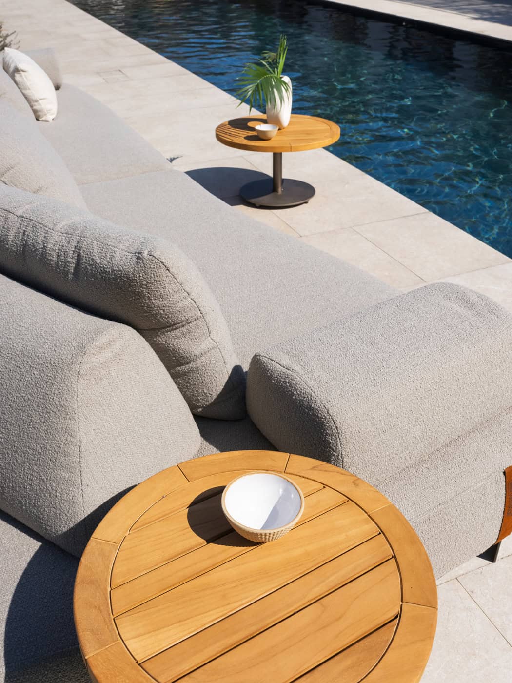 4 Seasons Outdoor Santorini hoekbank zonder salontafel