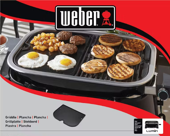 Weber Lumin bakplaat - medium