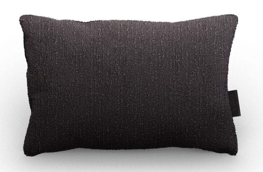 KMCT collection Premium | Outdoor Cushion 'Structure Graphite' 60 x 40 cm