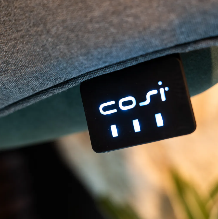 Cosi Cosiseat Single zit warmtekussen Solid grey