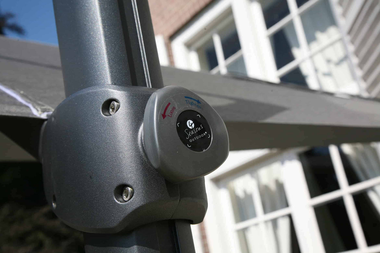 4 Seasons Outdoor Siesta Premium Wood Look 300x300cm