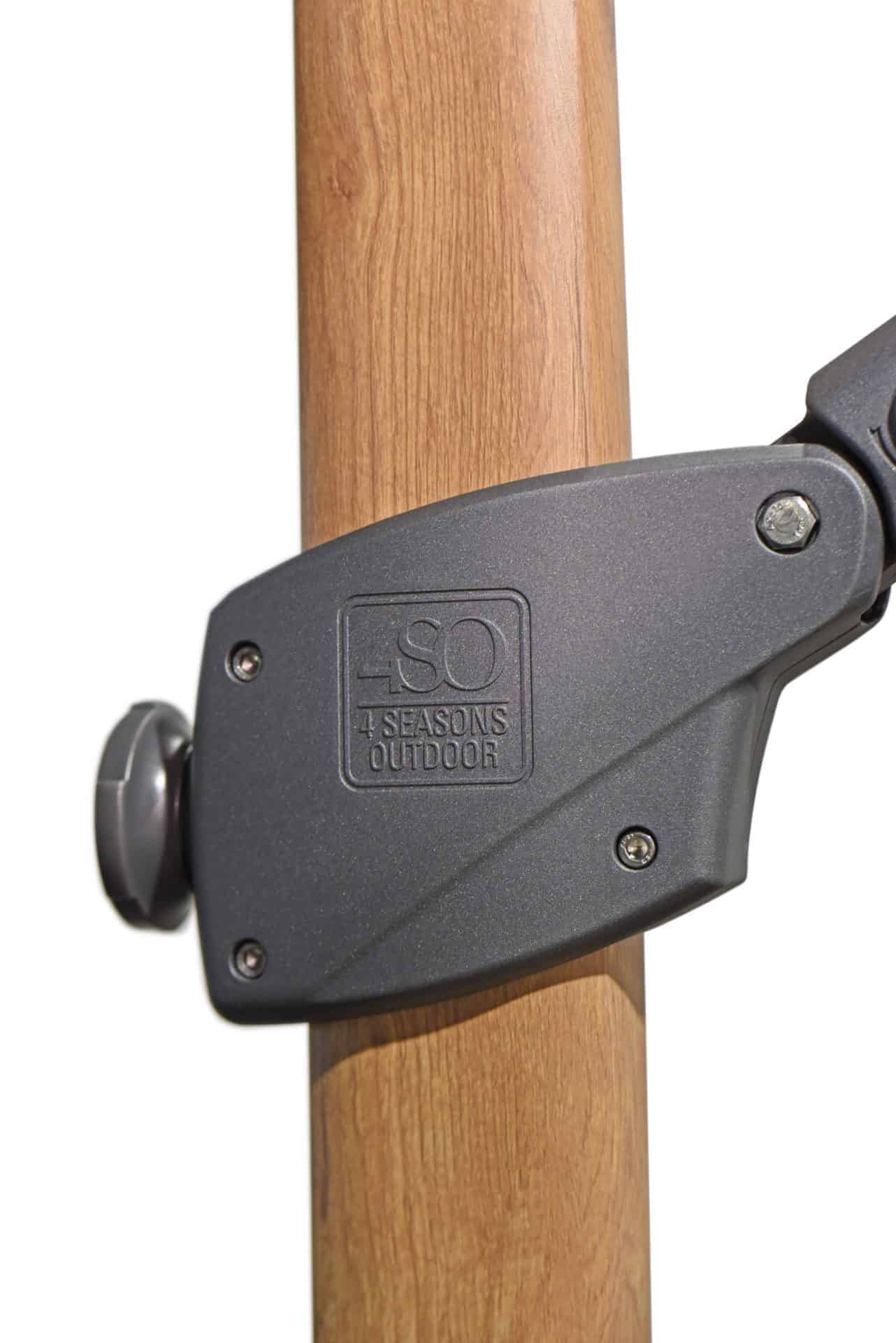 4 Seasons Outdoor Siesta Premium Wood Look 300x300cm