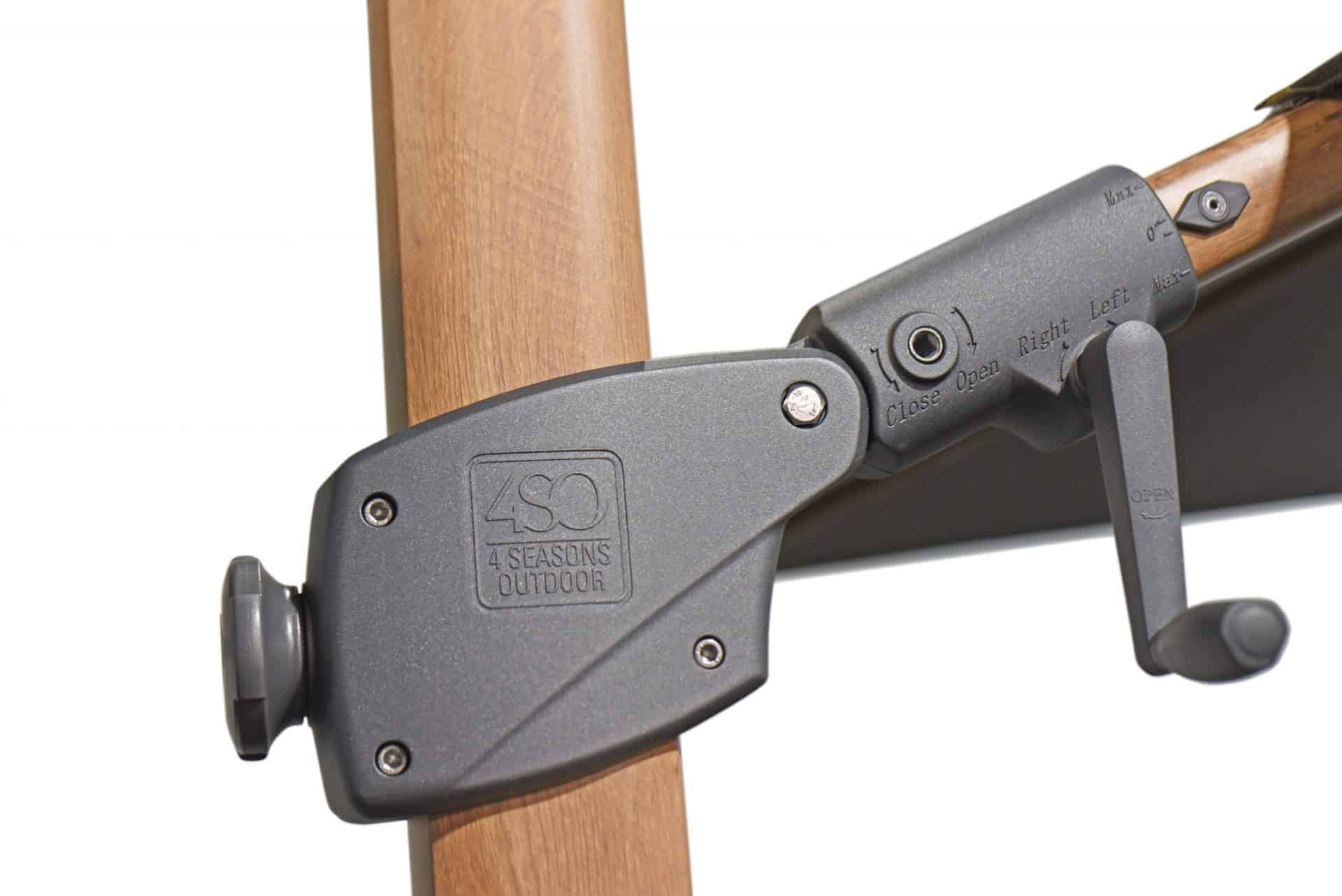 4 Seasons Outdoor Siesta Premium Wood Look 300x300cm