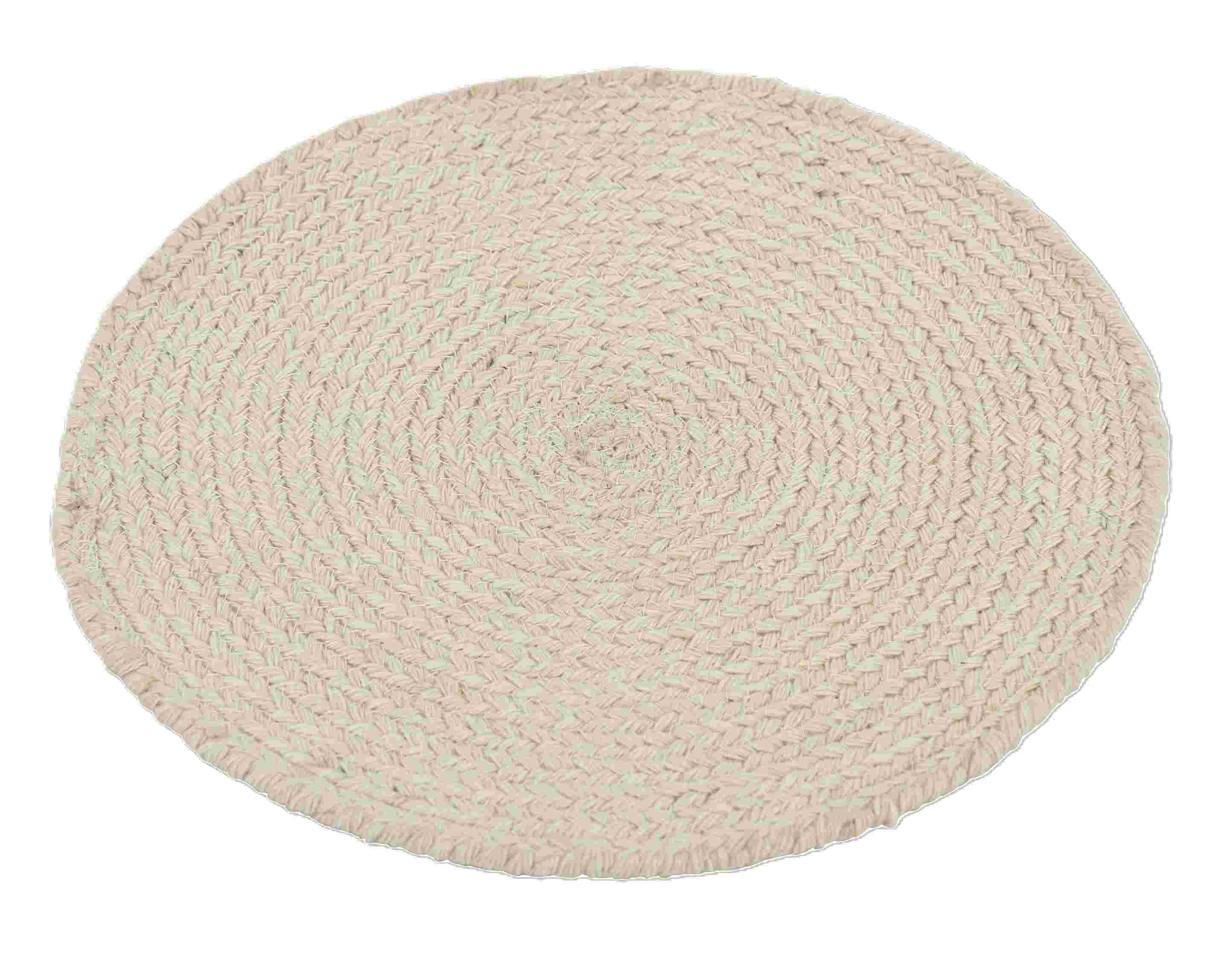 Apple Bee Swirl outdoor vloerkleed Ø300cm Zand
